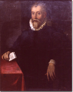 Gentiluomo in nero Artista emiliano