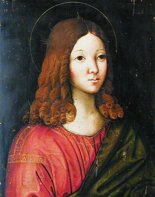 Cristo giovinetto Zaganelli bottega