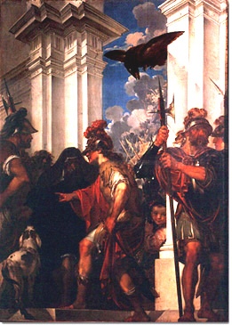Alessandro con gli indovini Bazzani
