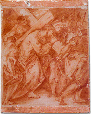 Cristo con la croce G. Bazzani
