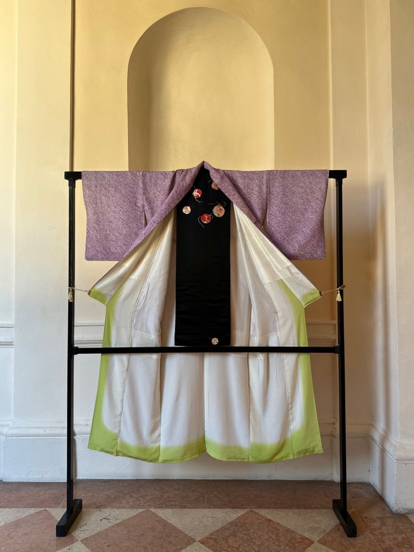 akihiko takeda kimono shibori